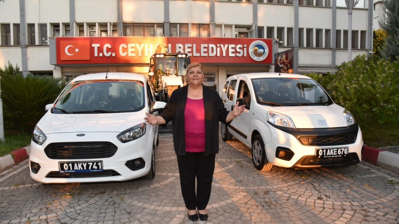 CEYHAN BELEDİYESİ’NE YENİ ARAÇLAR…