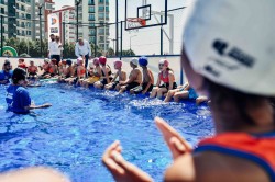 SARIÇAM’DA PORTATİF HAVUZ AÇILDI