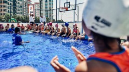 SARIÇAM’DA PORTATİF HAVUZ AÇILDI