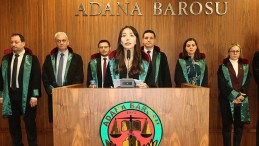 ADANA BAROSU, KADINA YÖNELİK ŞİDDETE TEPKİ GÖSTERDİ…